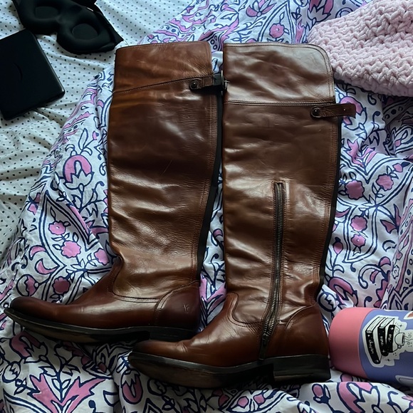 Frye over the knee riding boots - Picture 2 of 6